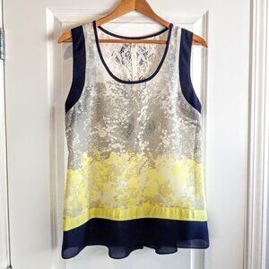 Ryu Bow Back Crochet Sleeveless Top